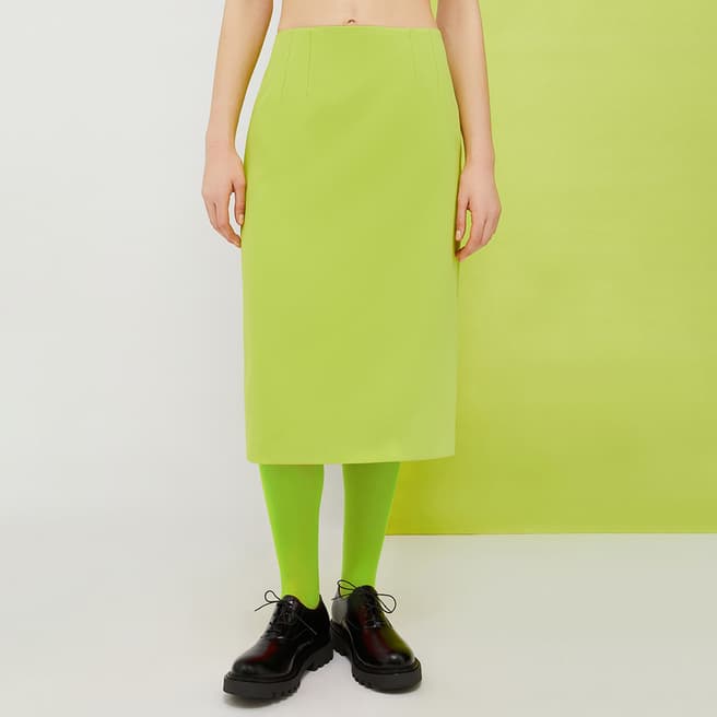 Max&Co. Acid Green Hoshi Skirt