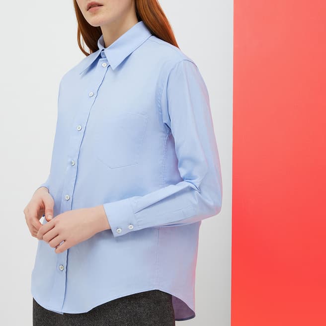 Max&Co. Blue Cotton Nori Shirt