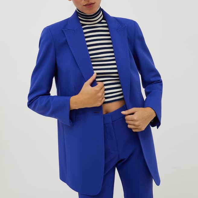 Max&Co. Royal Blue Mantide Blazer