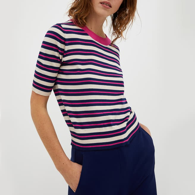 Max&Co. Striped Wool Silente Top