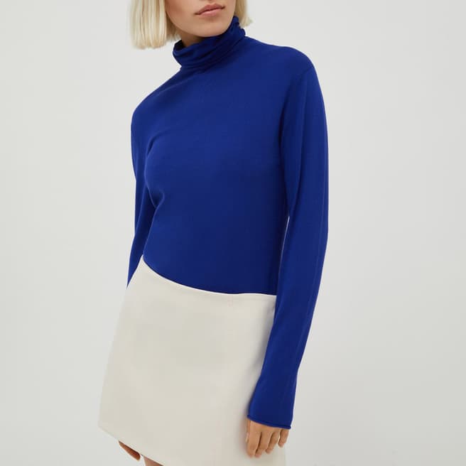 Max&Co. Blue Scooter Jumper