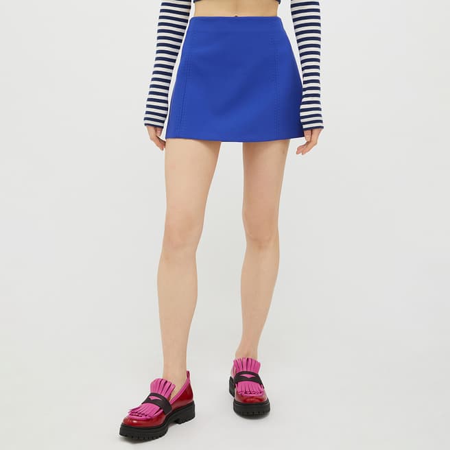 Max&Co. Blue Defilare Skirt