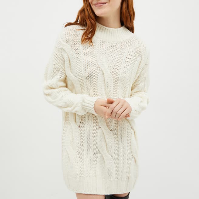Max&Co. Ivory Wool Blend Florence Jumper