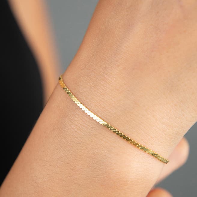 Elika Gold Bracelet