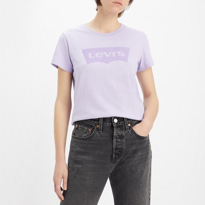 Levi's Lilac Cotton T-Shirt