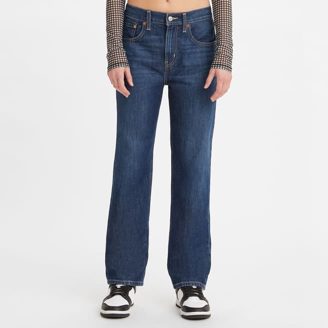 Levi's Dark Blue Low Waisted Jeans