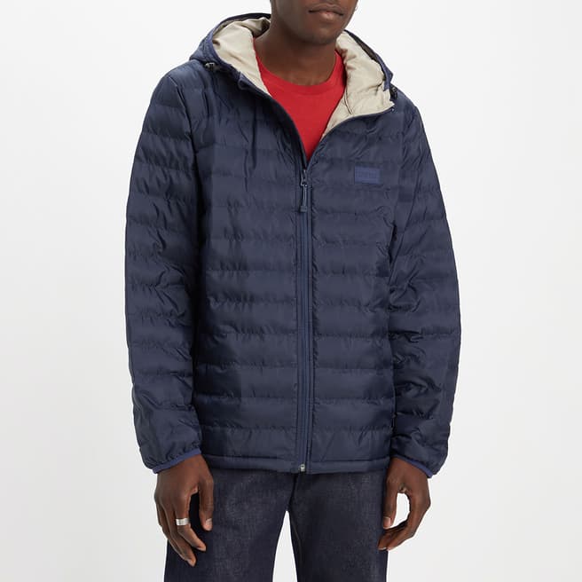 Levi's Navy Packable Puffer Jacket