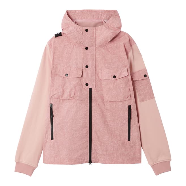 Ma Strum Pink Lightweight Hooded Cotton Jacket