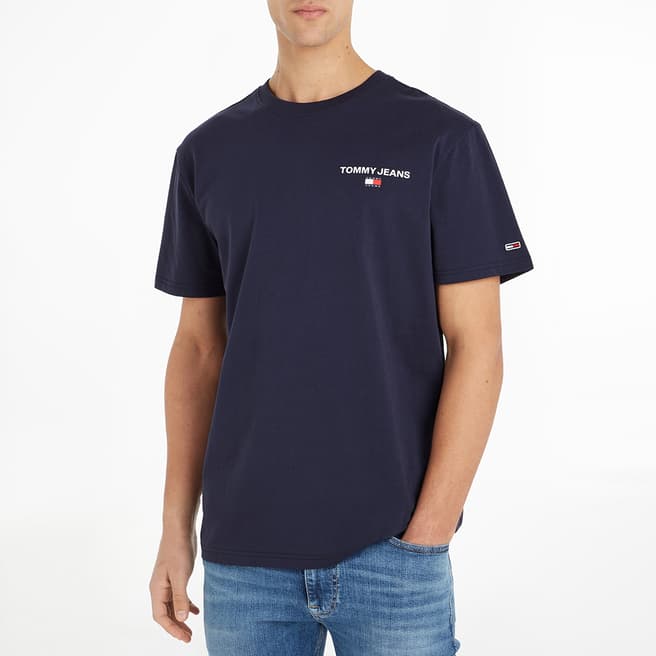 Tommy Hilfiger Navy Cotton T-Shirt