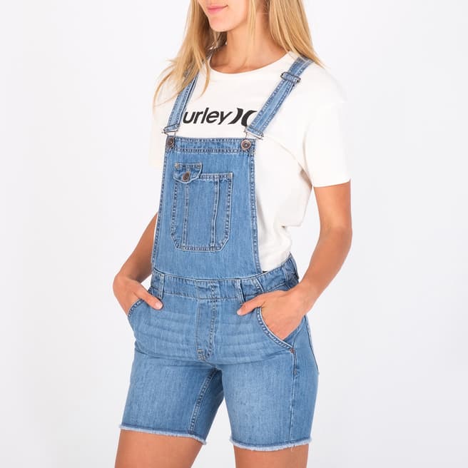 Hurley Blue Oceancare Cotton Dungaree