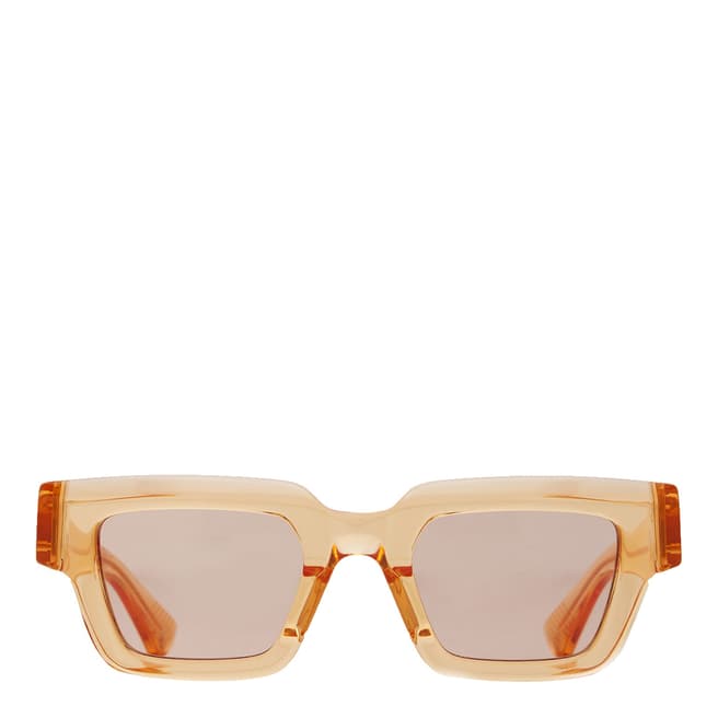 Bottega Veneta Women's Bottega Veneta Orange Sunglasses 53mm