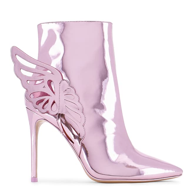 Sophia Webster Pink Metallic Heavenly Ankle Boot
