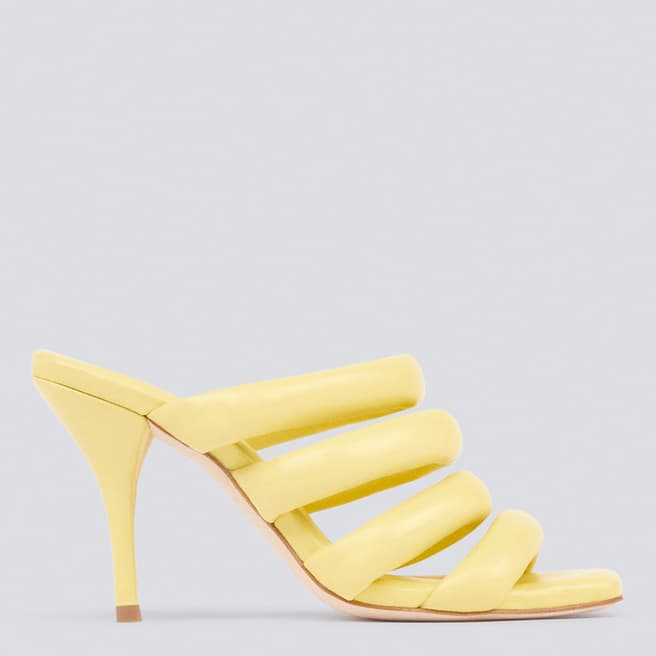 IRO Yellow Strap Heel Sandal
