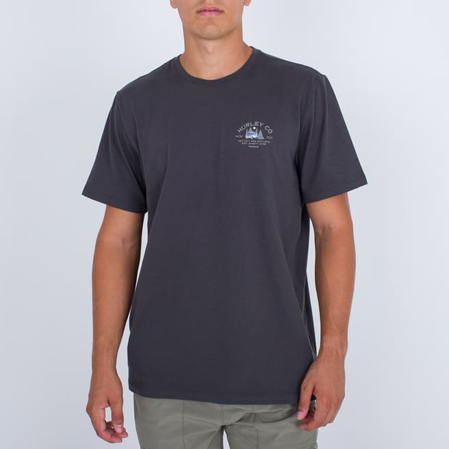 Hurley Charcoal Explore Campin T-Shirt