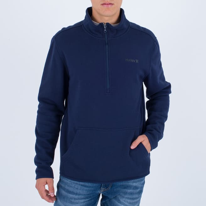 Hurley Navy One And Only Track Fleece