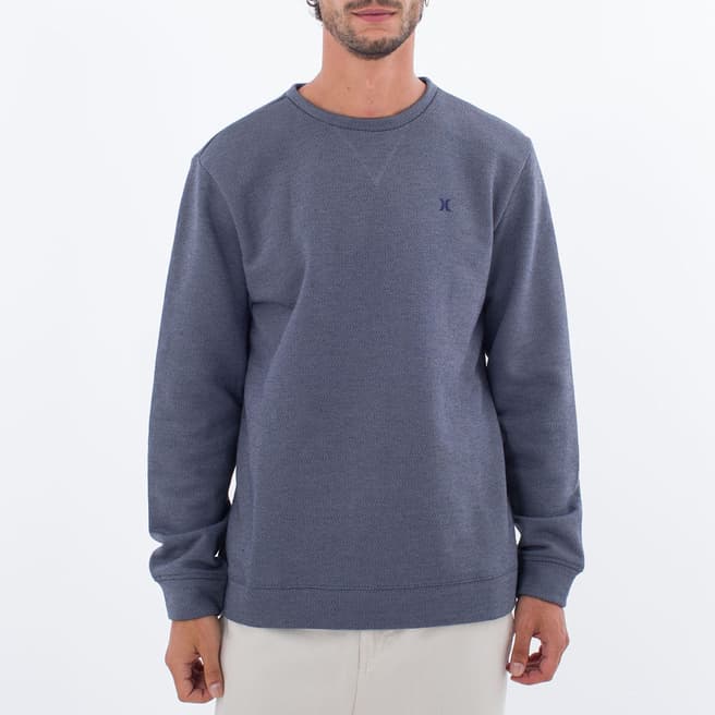 Hurley Blue Fundamental Sweatshirt