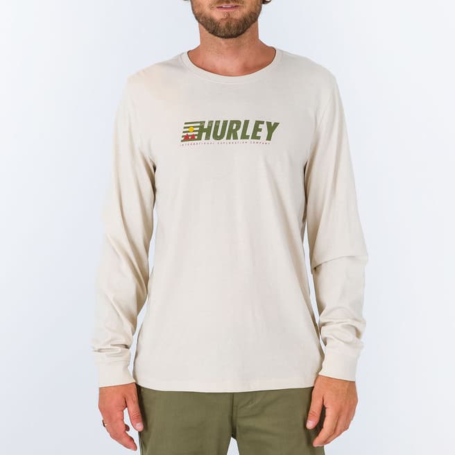 Hurley Cream Everyday Explore T-Shirt