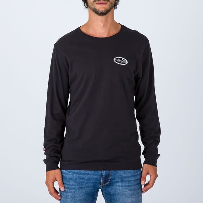 Hurley Black Cotton Country T-Shirt