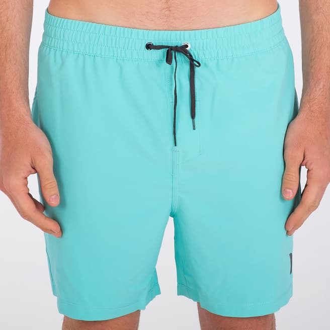 Hurley Blue One and Only Solid Volley Swim Short