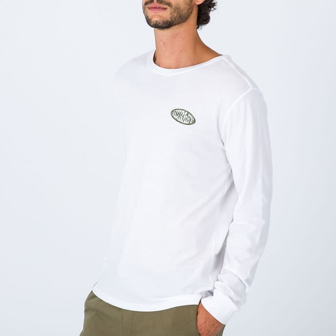 Hurley White Cotton Country T-Shirt