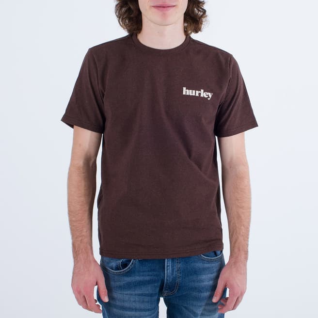 Hurley Brown Everyday Puff T-Shirt