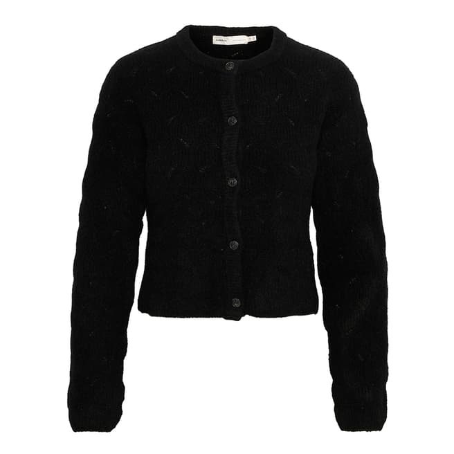 Inwear Black Rodas Wool Blend Cardigan