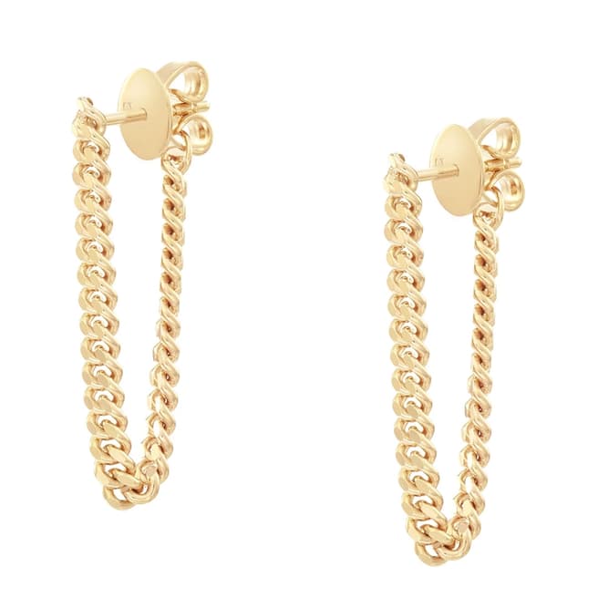 Rosie Fortescue Jewellery Chain Drop Studs 3cm