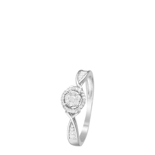 Artisan Joaillier  White Gold Extase Diamond Ring