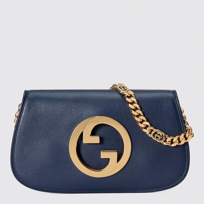 Gucci Gucci Blue Blondie Small Shoulder Bag