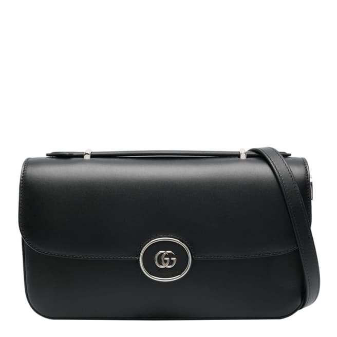 Gucci Gucci Black Petite GG Small Shoulder Bag