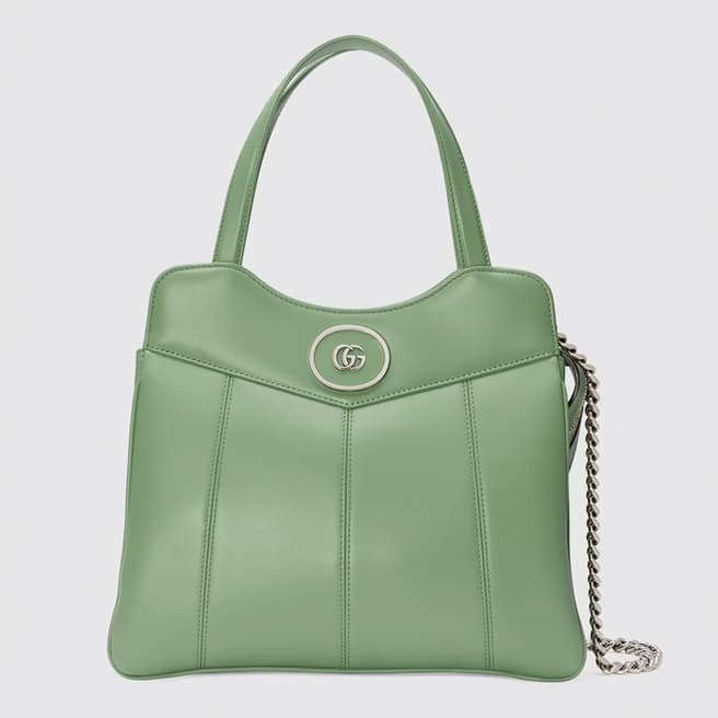 Gucci Gucci Green Petite GG Small Tote Bag