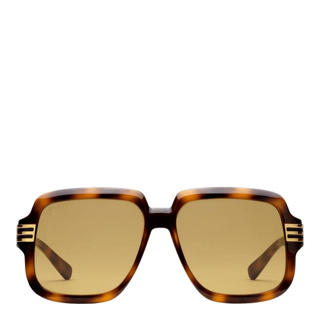 Gucci Unisex Brown Gucci Sunglasses 59mm