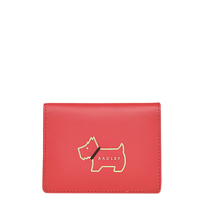Radley Red Heritage Dog Outline Small Cardholder