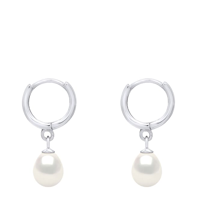Atelier Pearls Natural White Pearl Earrings 7-8 mm