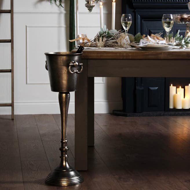 Hill Interiors Cast Floor Standing Champagne Cooler