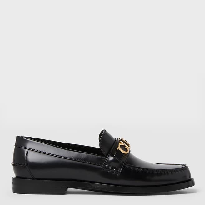 Gucci Women's Size 3 Black Leather Loafer