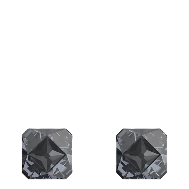 SWAROVSKI Black Stud Crystal Earrings