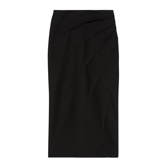 Gucci Women's Black Wool Midi Skirt                                   