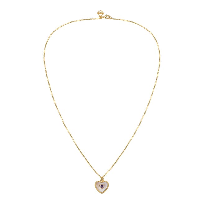 MeMe London 18K Gold Plated Always In Love Necklace