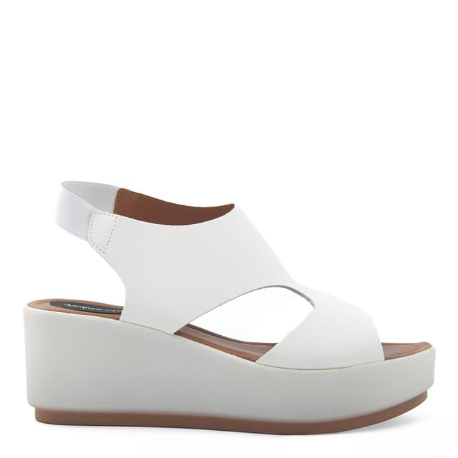 Fashion Attitude White Platform Sandal