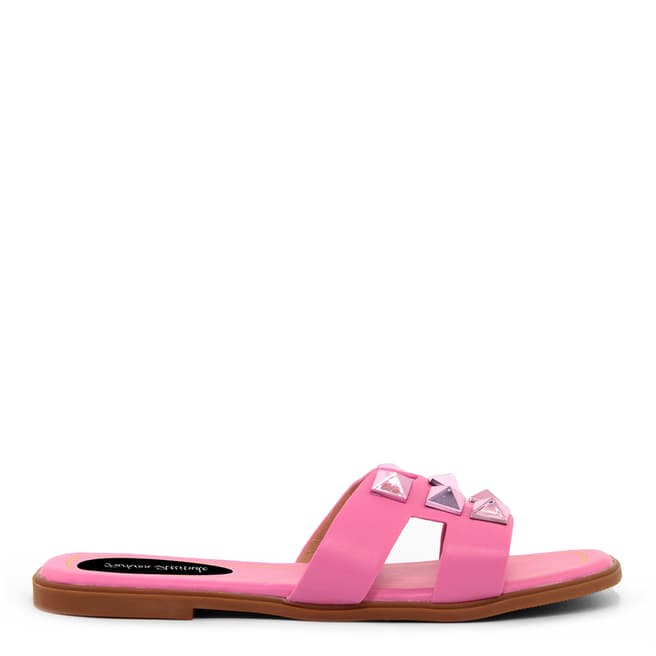 Fashion Attitude Pink Flat Sandal