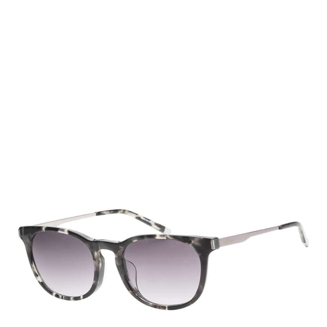 Calvin Klein Unisex Calvin Klein Black Sunglasses 51mm