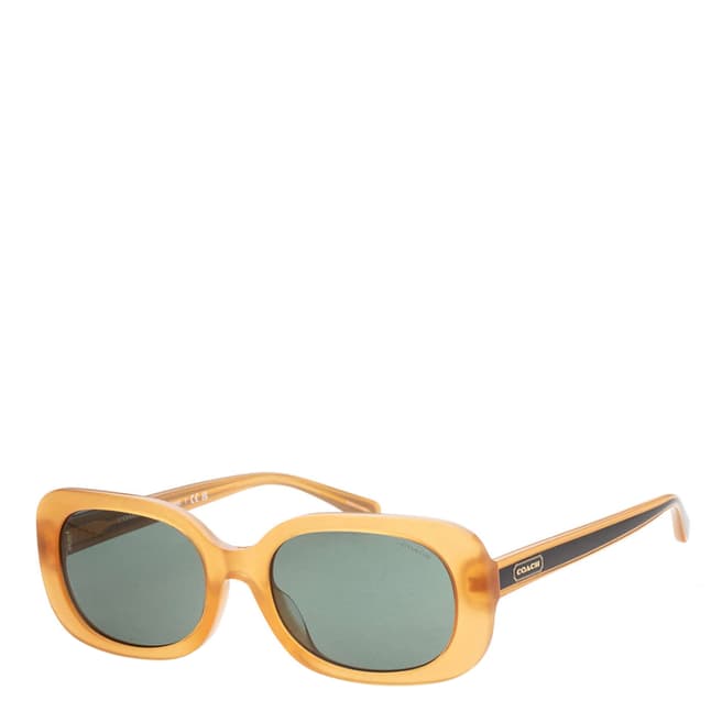 Coach Women's Coach Orange Sunglasses 56mm