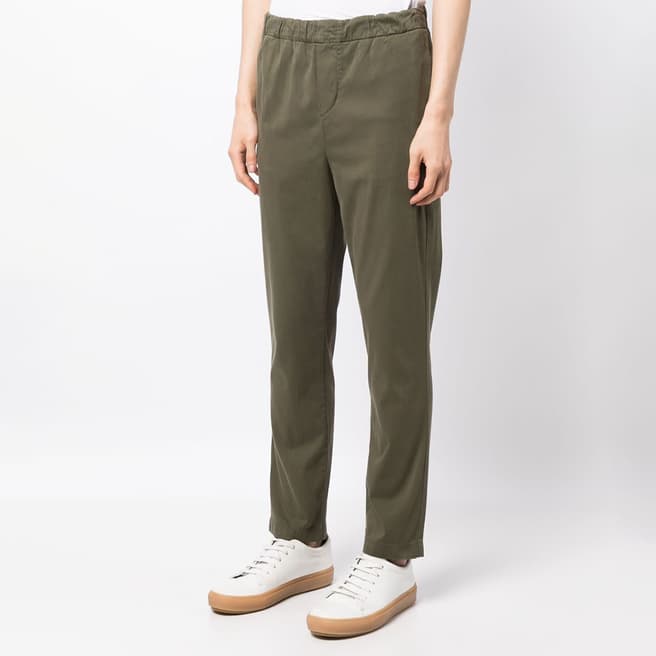 7 For All Mankind Khaki Stretch Cotton Blend Chinos