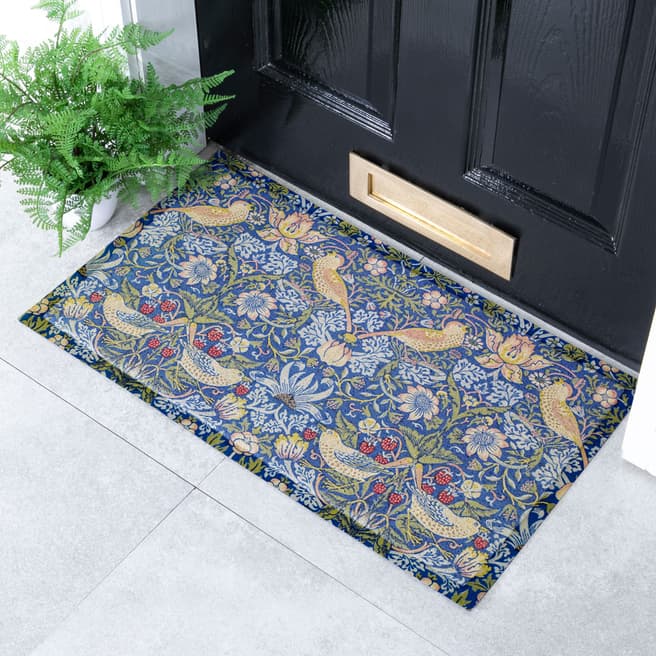 Artsy Doormats William Morris Strawberry Thief Indoor & Outdoor Doormat - 70x40cm