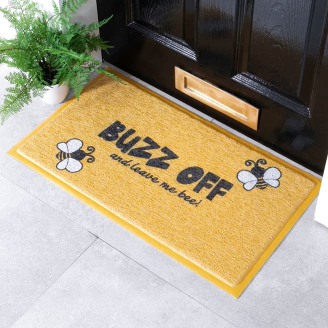 Artsy Doormats Bee Buzz Off Doormat (70 x 40cm)
