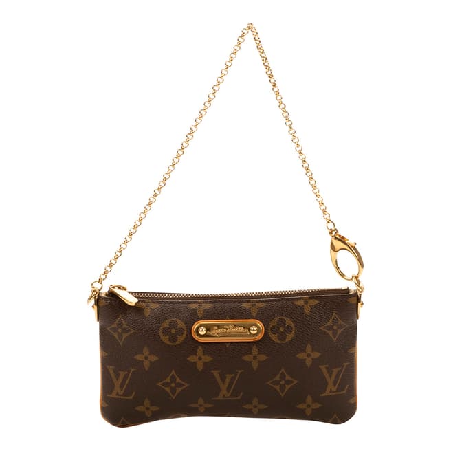 Vintage Louis Vuitton Brown Milla Pochette Handbag