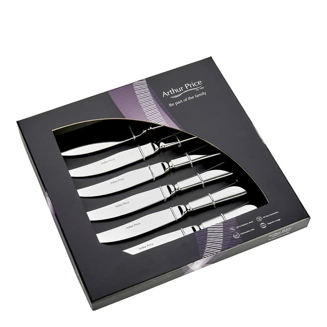 Arthur Price Set of 6 Old English Steak Knives