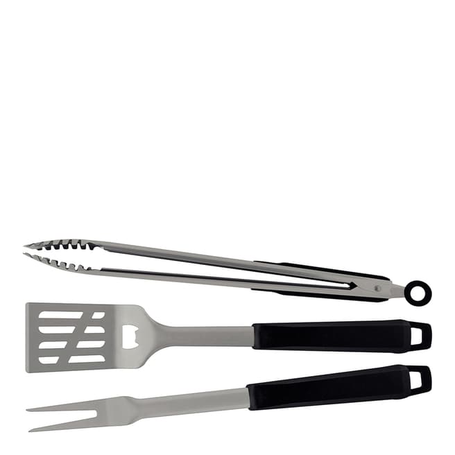 Tramontina 3 Piece Black Collection Barbeque Tools Set