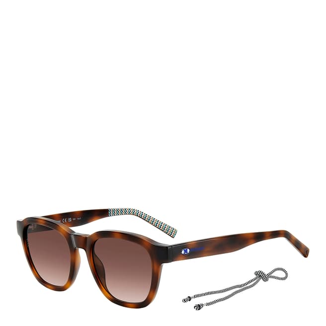 M Missoni Grey Geometric Sunglasses 49mm